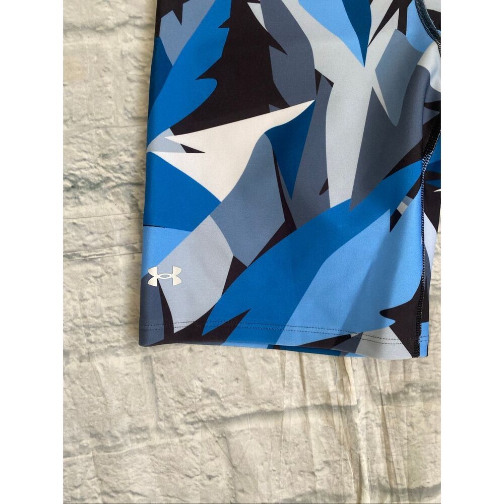 Under Armour women L compression high rise bike shorts multi color - Picture 2 of 7